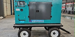 恒奥拖车式防雨罩柴油发电机组—工地用户的神器