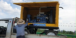 野外施工的佳选择-拖车防雨型柴油发电机组